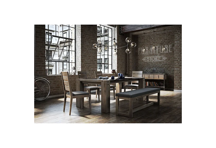 Loft - Custom Dining Dining Room Group by Canadel at Esprit Decor Home Furnishings